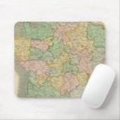 Frankreich, Provinzen 2 Mousepad (Mit Mouse)
