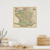 Frankreich, Provinzen 2 Poster (Küche)