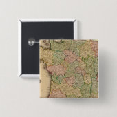 Frankreich, Provinzen Button (Vorne & Hinten)