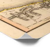 Frankreich, Provinzen Poster (Ecke)