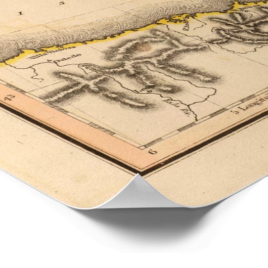 Frankreich, Provinzen Poster (Ecke)