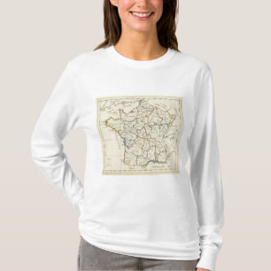 Frankreich-Provinzen T-Shirt