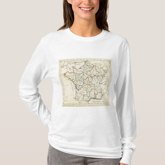 Frankreich-Provinzen T-Shirt (Vorderseite)