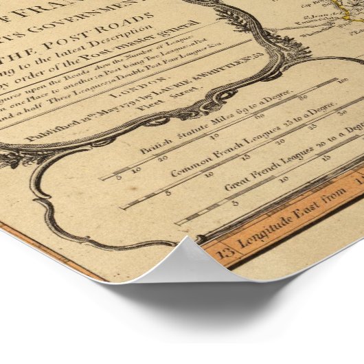 Frankreich, Regierungen Poster (Ecke)