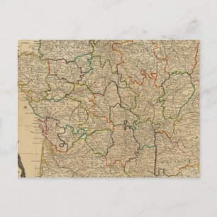 Frankreich, Regierungen Postkarte