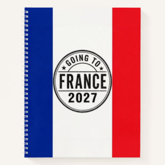 Frankreich Reise 2027 Notizbuch