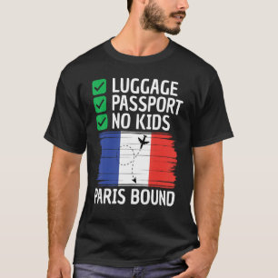 Frankreich Reisen nach Paris Männer Frauen T-Shirt