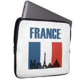Frankreich Reisen - Paris City Skyline Französisch Laptopschutzhülle (Vorne Rechts)