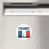 Frankreich Reisen - Paris City Skyline Französisch Magnet (In Situ (Geschirrspüler))