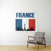 Frankreich Reisen - Paris City Skyline Französisch Wandteppich (Beispiel (Horizontal))