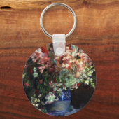 FRANKREICH—Renoir: Gladiolas in einer Vase Schlüsselanhänger (Vorderseite)