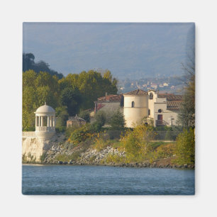 Frankreich, Rhone River, Stadt bei Wien 2 Magnet