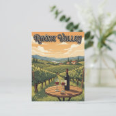 Frankreich - Rhonetal Postkarte (Stehend Vorderseite)