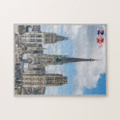 Frankreich - Rouen - Cattedrale di Notre-Dame - Puzzle (Horizontal)