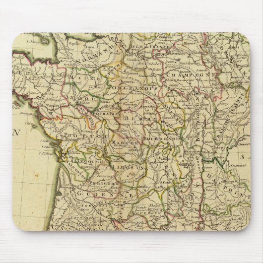 Frankreich - Rückstellungen Mousepad (Vorne)