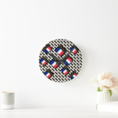 FRANKREICH RUNDE WANDUHR (Zuhause)