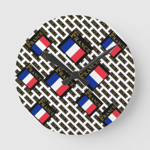 FRANKREICH RUNDE WANDUHR