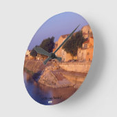 Frankreich Runde Wanduhr (Winkel)