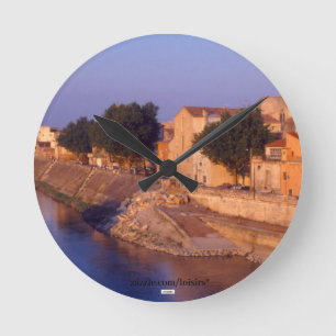Frankreich Runde Wanduhr