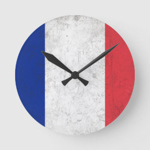 Frankreich Runde Wanduhr