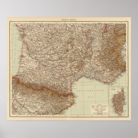 Frankreich S, Korsika Poster (Vorne)