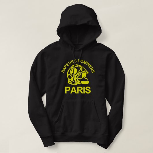Frankreich Sapeurs Pompiers Paris Fire Brigade Hoodie (Design vorne)