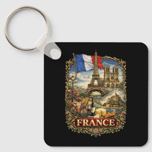 Frankreich Schlüsselanhänger