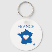 Frankreich Schlüsselanhänger (Vorderseite)