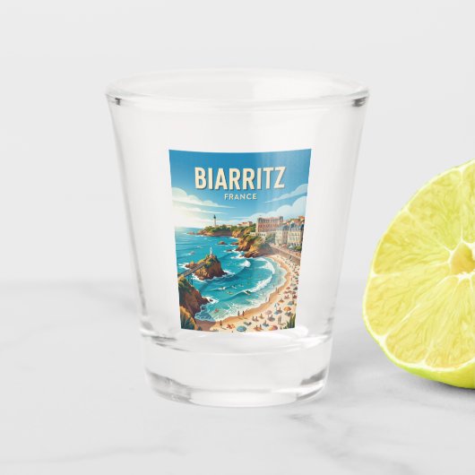 Frankreich Schnapsglas (Vorderseite)