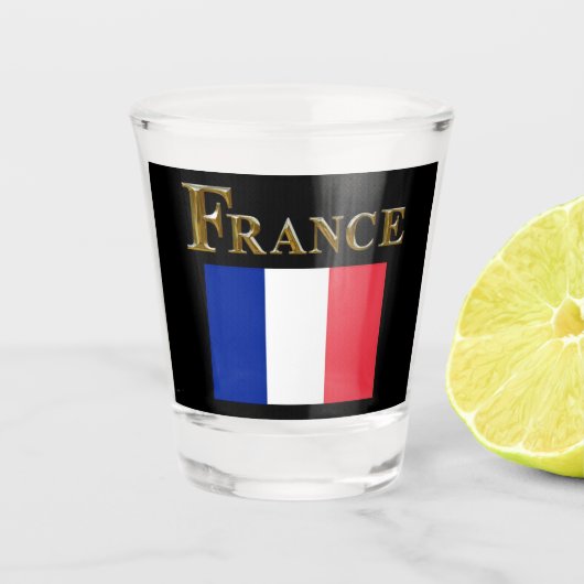 FRANKREICH SCHNAPSGLAS (Vorderseite)