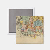 Frankreich, Schweiz, Deutschland Magnet (Vorderseite/Rückseite)