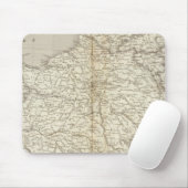 Frankreich, Schweiz und Belgien Mousepad (Mit Mouse)