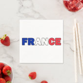 Frankreich Serviette (Beispiel)