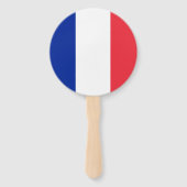 Frankreich - Set der Fans Fächer (Rückseite)