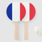 Frankreich - Set der Fans Fächer (Vorne und Hinten)