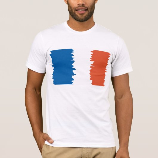Frankreich-Shirt T-Shirt (Vorderseite)
