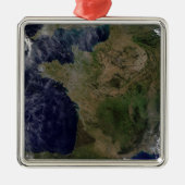 Frankreich Silbernes Ornament (Vorne)