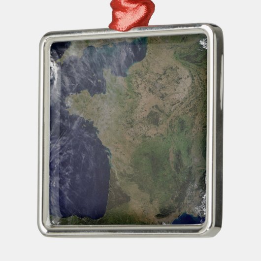 Frankreich Silbernes Ornament (Links)