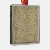 Frankreich Silbernes Ornament (Rechts)