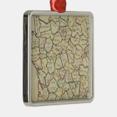 Frankreich Silbernes Ornament (Rechts)