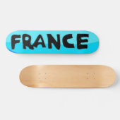 Frankreich Skateboard (Horizontal)