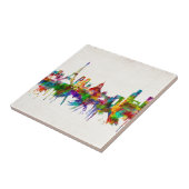 Frankreich - Skyline Fliese (Seite)