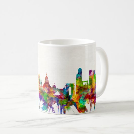 Frankreich - Skyline Kaffeetasse (VorderseiteRechts)