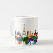 Frankreich - Skyline Kaffeetasse (Vorderseite Links)