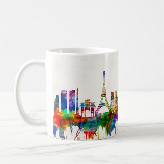 Frankreich - Skyline Kaffeetasse (Links)