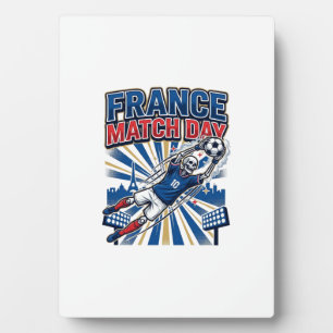 Frankreich Spieltag Skelett Stürmer Nationen High Fotoplatte
