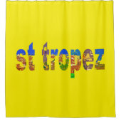 Frankreich St Tropez Duschvorhang (Vorderseite)