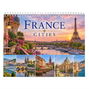 Frankreich Städte Skatische Reise Kalender