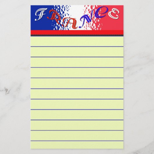 Frankreich Stationery Briefpapier (Vorderseite)