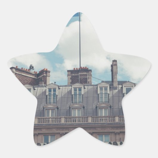 Frankreich Stern-Aufkleber (Vorderseite)